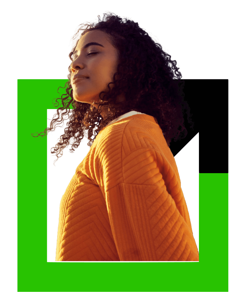 girl with logo image